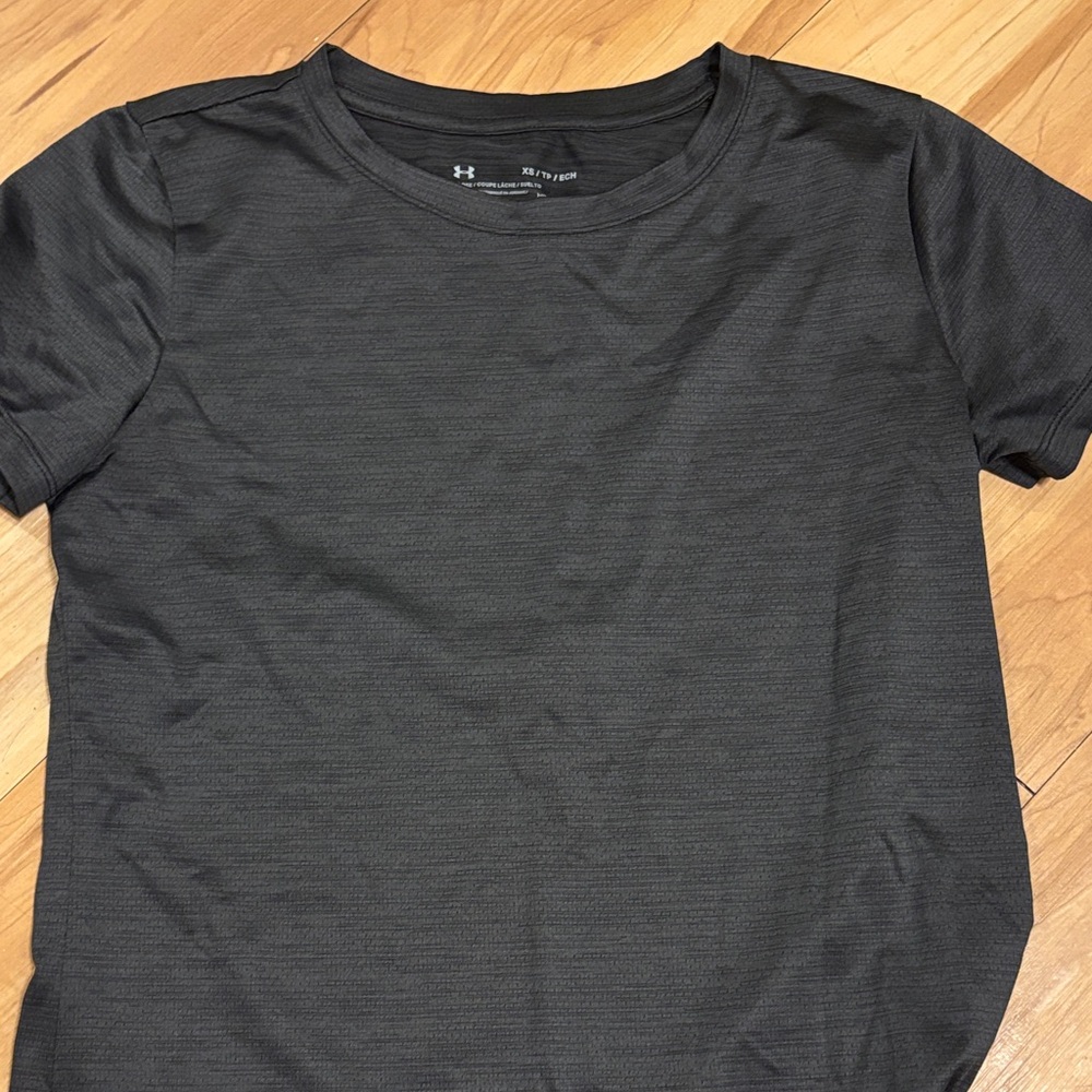 Under Armour Men's Charcoal Short Sleeve Tee